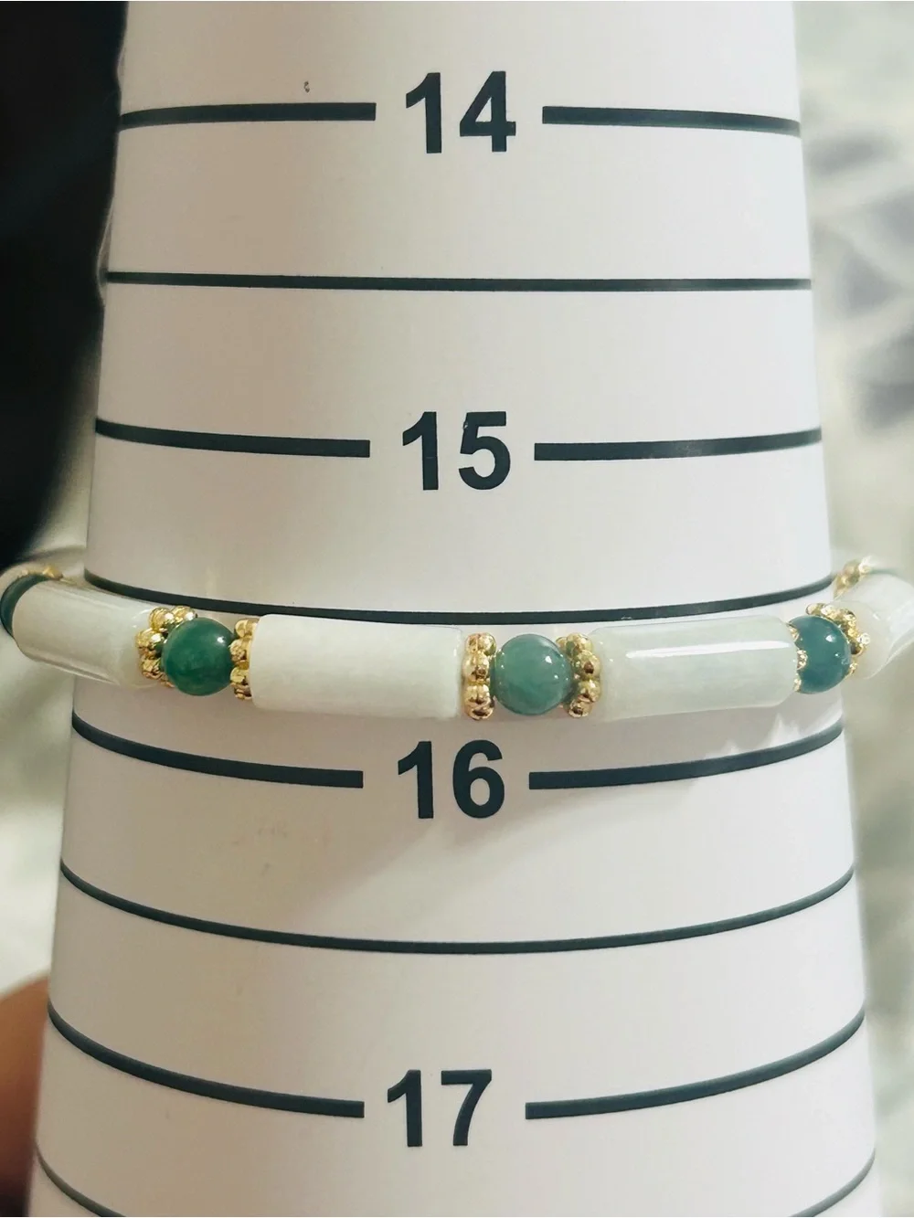 Certified Type A Jadeite Bracelet – Adjustable 15.6cm+